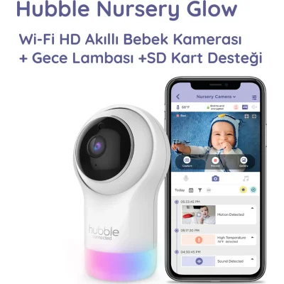 Hubble Glow Full HD Wifi Bebek Kamerası