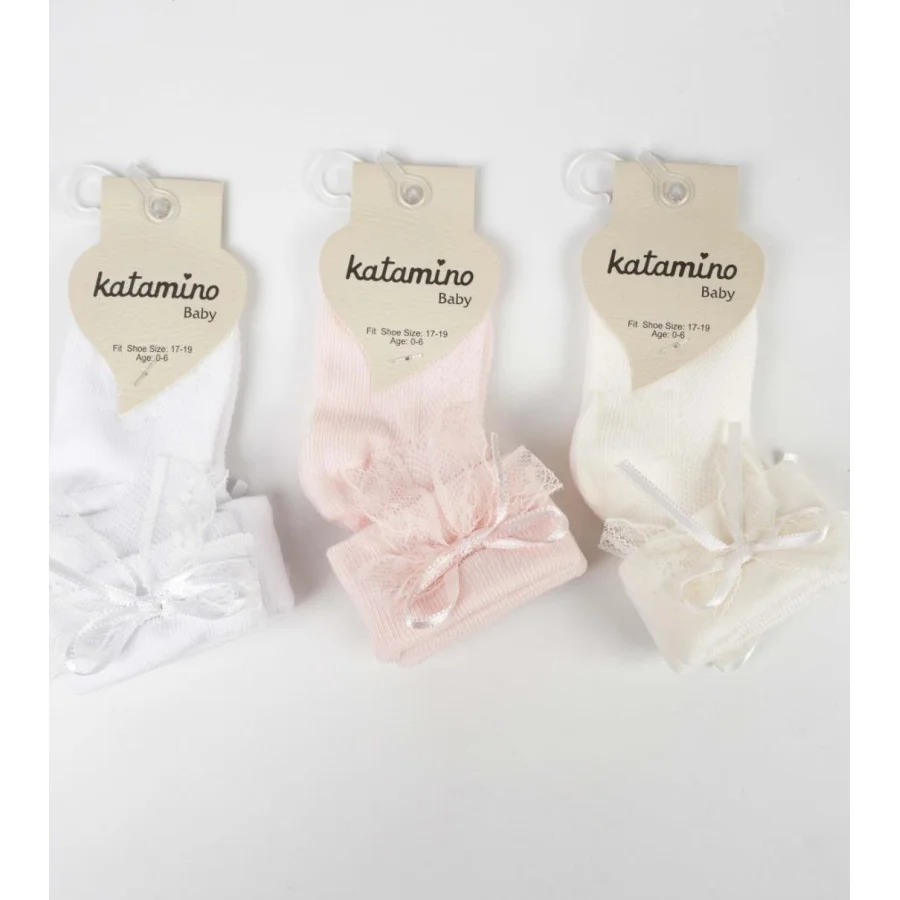 Katamino Anahid Aks Kız Bebek Soket Çorap, Asorti