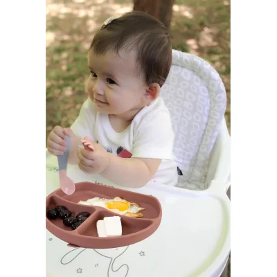 BabyJem Silikon Tabak, Mocha