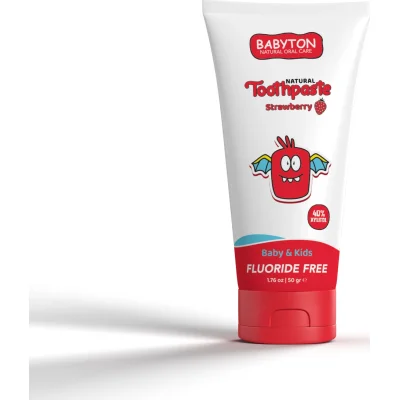 Babyton Organik Doğal Çilek Aromalı Diş Macunu 50 Gr
