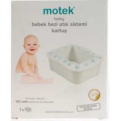 Motek Kirli Bebek Bezi Kartuşu, 505 Adet