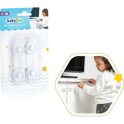 BabyJem Mini Çok Amaçlı Kilit, 2'li