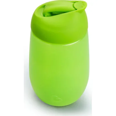 Munchkin Simple Clean Pipetli Alıştırma Bardağı, 12+ Ay, 296 ml, Yeşil