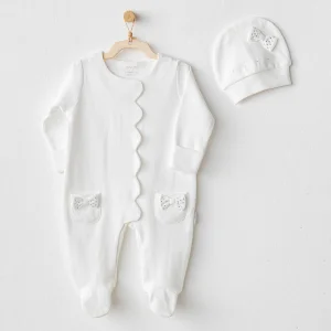 Andywawa Chic Girl Tulum Takım, Ekru