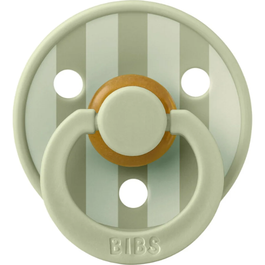 Bibs Studio Colour Block Kauçuk Emzik 0-6 Ay Sage