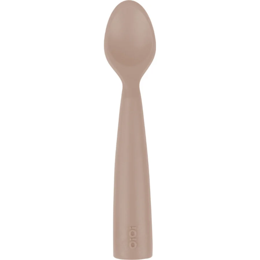 OiOi Nam Nam Silikon Mama Kaşığı Bubble Beige