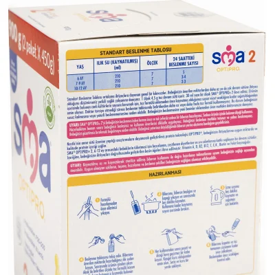 SMA Optipro 2 Probiyotik Devam Sütü, 6-12 Ay, 1200 g