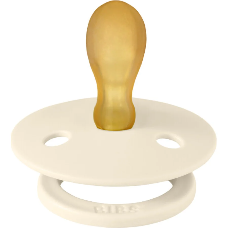 Bibs Colour Kauçuk Simetrik Emzik, 6-12 Ay, Ivory