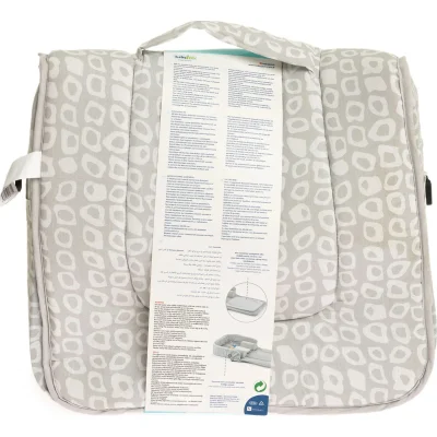 BabyJem Babynest Çanta, Gri Kare