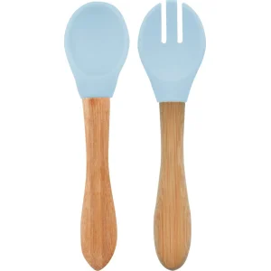 OiOi Mama Kaşığı ve Çatal Seti, Mineral Mavi