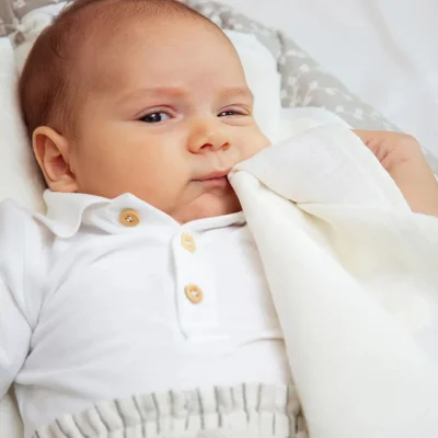 BabyJem Bürümcük Mendil, 4'lü, Ekru