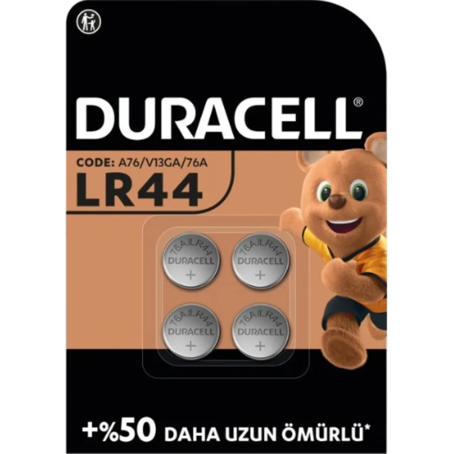 Duracell Özel Alkalin 4'Lü 1, 5V Düğme Pil
