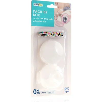 BabyJem Emzik Saklama Kabı, Beyaz