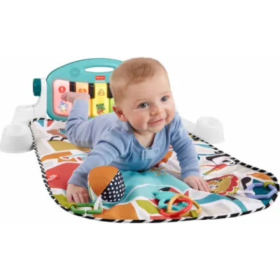 Fisher Price Sesli ve Işıklı Neşeli Hayvanlar Piyanolu Oyun Halısı