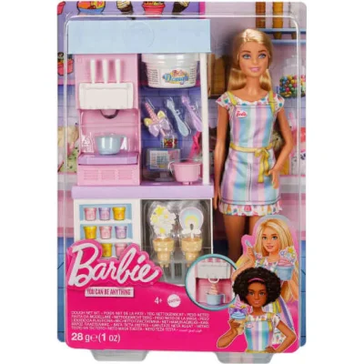 Barbie Dondurma Dükkanı Oyun Seti