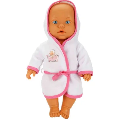 Sunman Bebelou Banyo Zamanı Bebek Seti, 35 cm