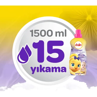 Dalin Çamaşır Yumuşatıcı, Düş Bahçesi, 1500 ml