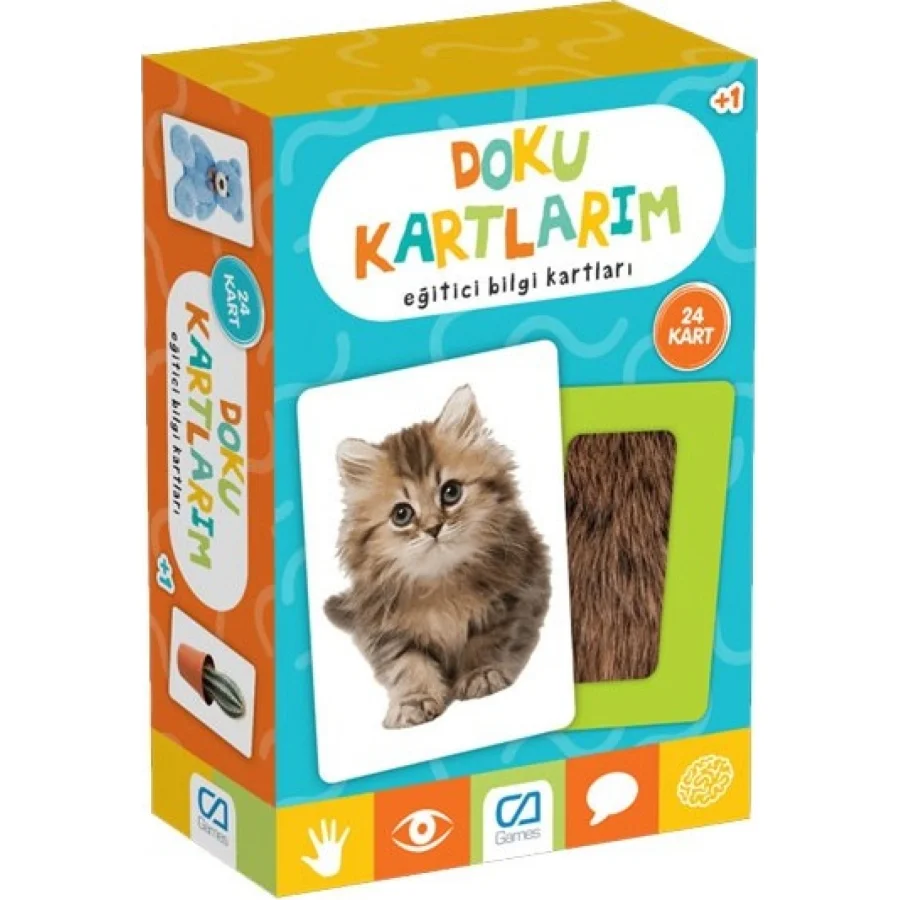 Games Doku Kartlarım Eğitici Bilgi Kartları, 24 Kart