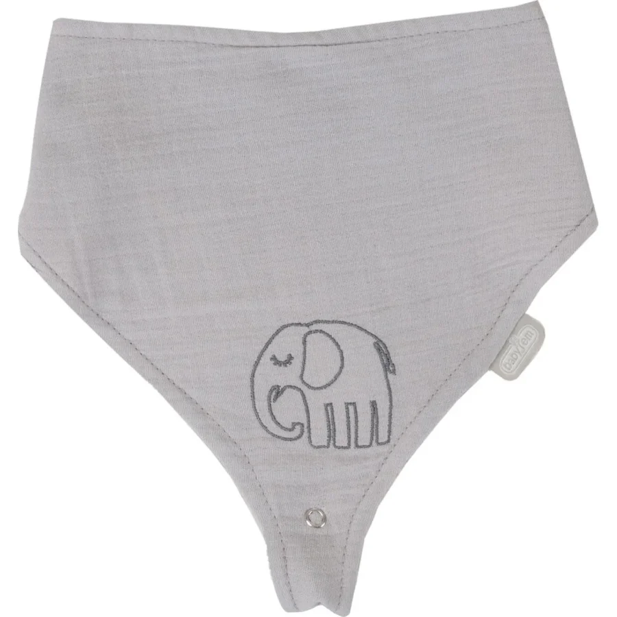 BabyJem Emzik Askılı Müslin Önlük, Gri