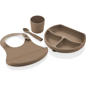 BabyJem Silikon Beslenme Seti, Latte