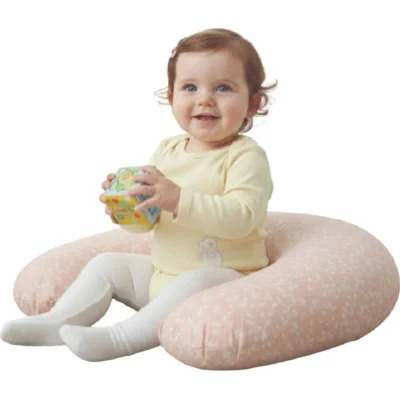 BabyJem Emzirme ve Destek Minderi, Somon, Çiçek