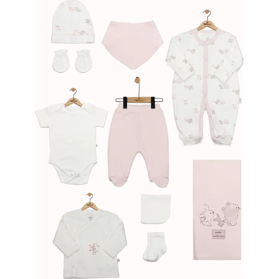 Bistyle Love You Family Hastane Çıkışı, 10'lu, Pudra