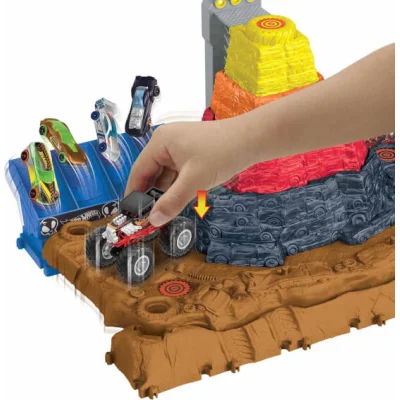 Hot Wheels Monster Trucks Muhteşem Çarpışma Arenası