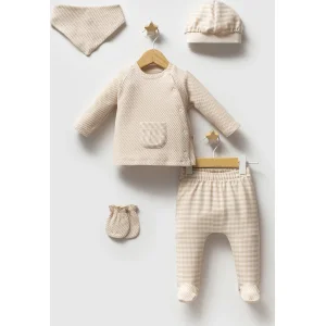 Tongs Baby College 5'li Hastane Çıkışı, Kahverengi