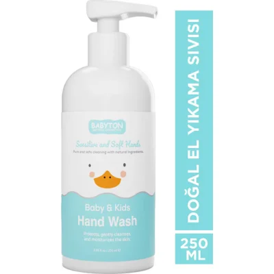 Babyton Bebek Ve Çocuklar İçin Doğal El Yıkama Sıvısı