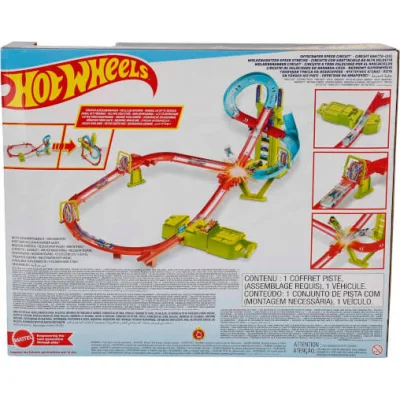 Hot Wheels Neon Yarışlar Çoklu Yarış Heyecan Pist Seti