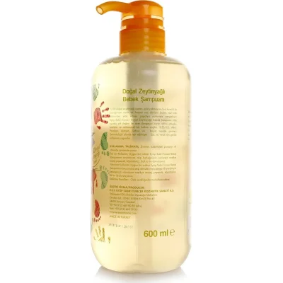 Eyüp Sabri Tuncer Doğal Zeytinyağlı Bebek Şampuanı, 600 ml