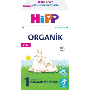 Hipp 1 Organik Keçi Sütü Bazlı Bebek Sütü, 400 g