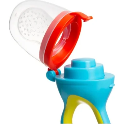 BabyJem Silikon Uçlu Meyve Sebze Emziği, Turuncu