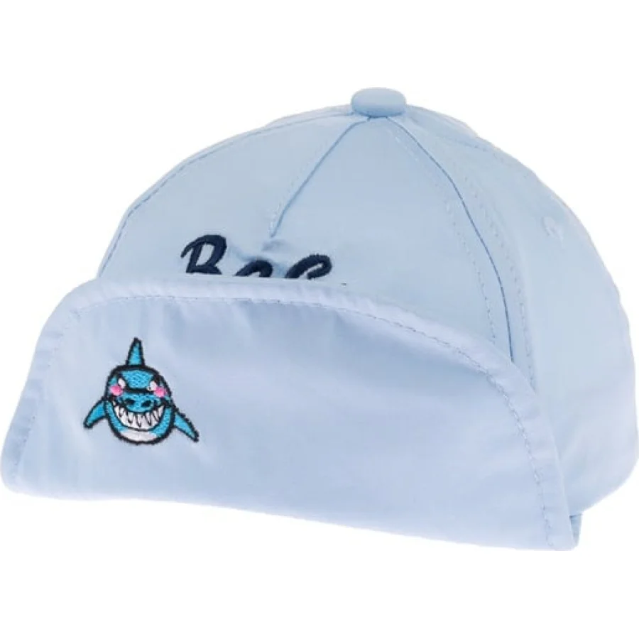 Kitti Bebe Erkek Şapka (1-3 Yaş) Y8110-09 Gökyüzü Mavisi