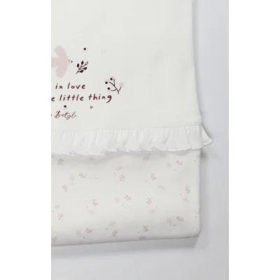 Bistyle Battaniye Morning Sun 70150 85x95cm Ekru