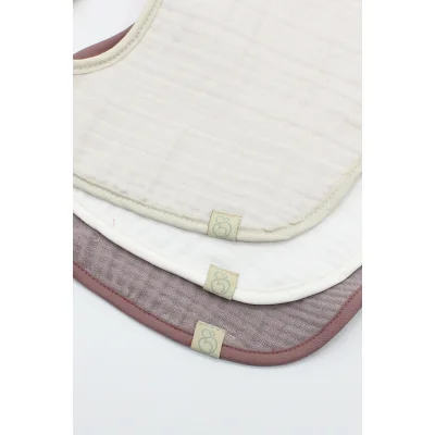 Bistyle Müslin Önlük, 3'lü, Taş, Ekru, Antrasit