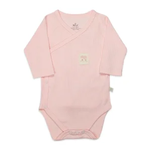 Bistyle Organic Modal Flying Balloons Uzun Kol Kruvaze Badi, Pembe