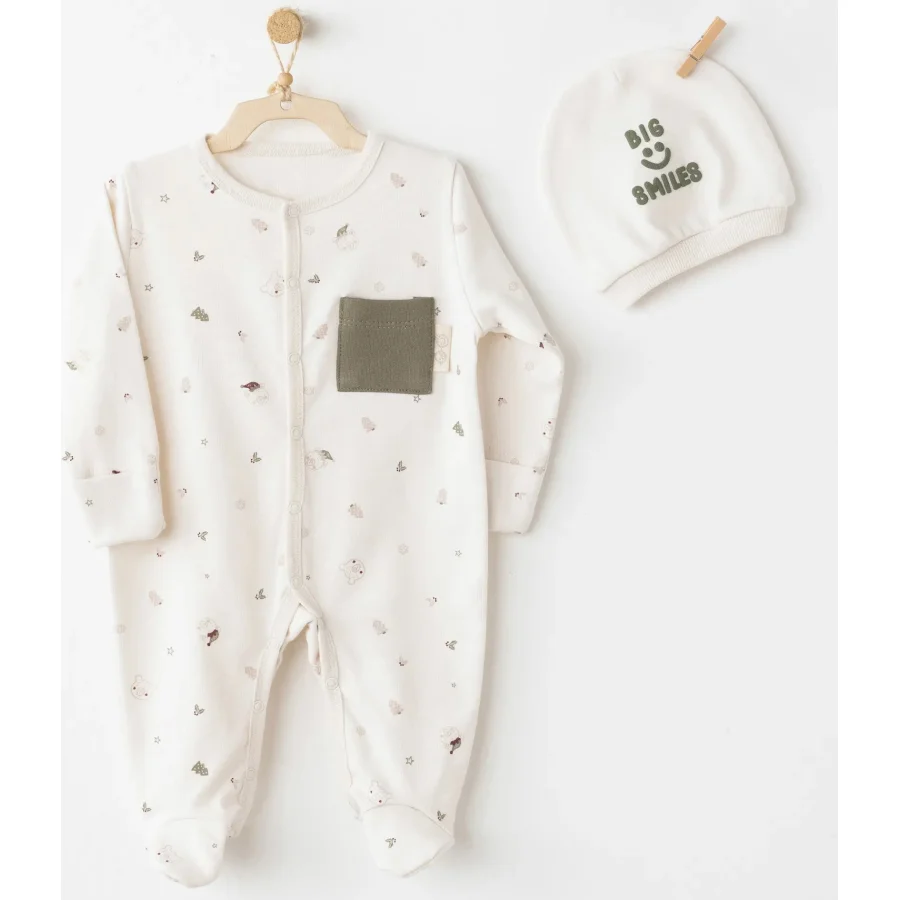 Andywawa AC26191 My 1 St Wardrobe Tulum Takım Ekru