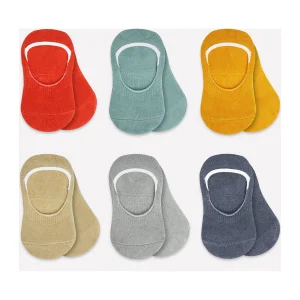 Bistyle Mix Babet Çorap, 6'lı, Kiremit