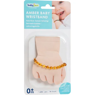 BabyJem Kehribar Bebek Bilekliği, Bal