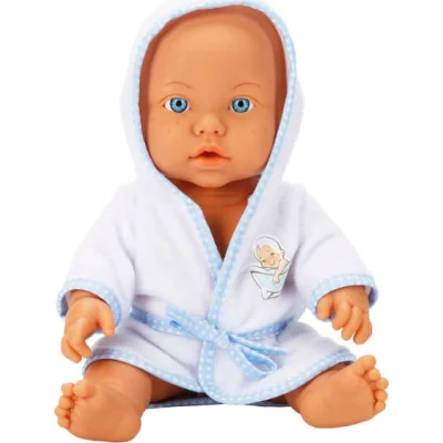 Sunman Bebelou Banyo Zamanı Bebek Seti, 35 cm