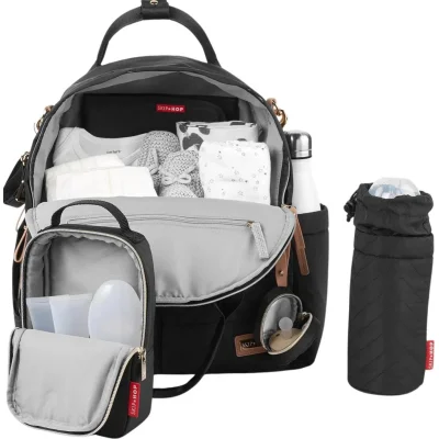 Skip Hop Main Frame Sırt Çantası, Vip, Siyah