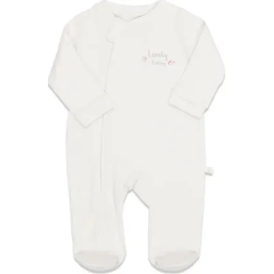 Bistyle Tulum Fermuarlı Modal Lovely Fishing, Ekru