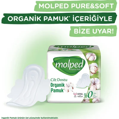 Molped Pure&Soft Normal Ped Süper Eko, 24 Adet