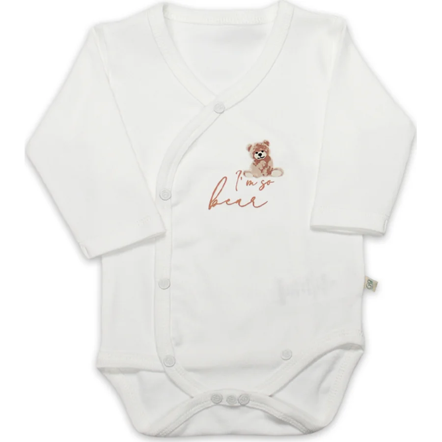 Bistyle I Am So Bear Uzun Kol Badi, Bej-Ekru, Ekru