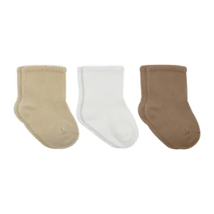 Bistyle Dog Boy Penye Soket Çorap, 3'lü, Bej