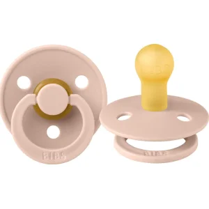 Bibs Colour Kauçuk Emzik, 6-18 Ay, Blush