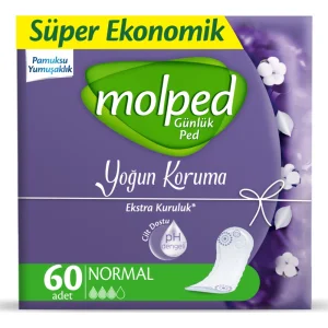 Molped Günlük Ped Yoğun Koruma Süper Eko 60 Adet