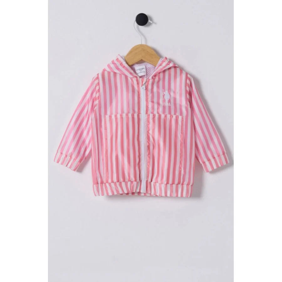 U.S. Polo Yağmurluk, Pembe
