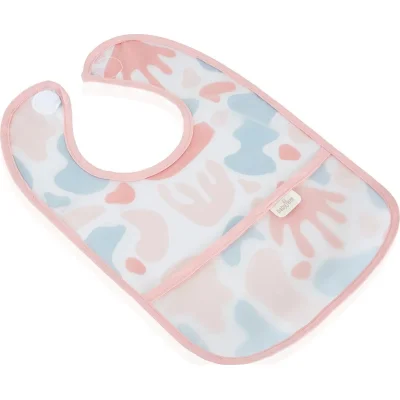 BabyJem Leke Tutmaz Önlük, Pembe